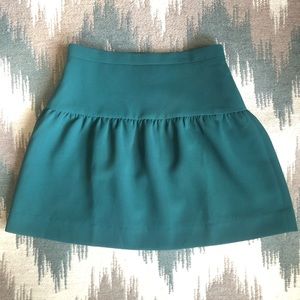 Perfect for Spring - J.Crew Emerald Mini Skirt